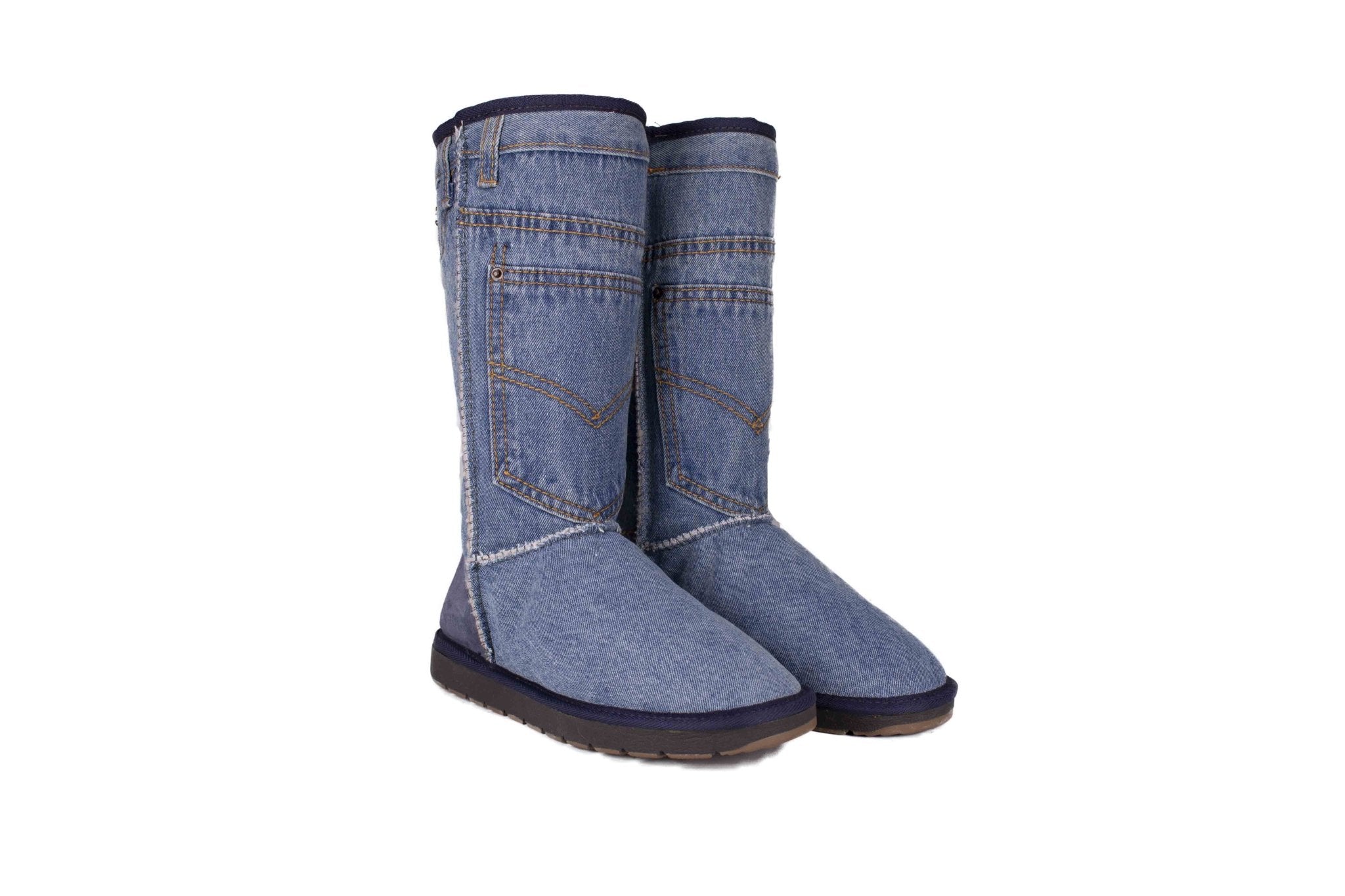 Denim Tall Boots - SHEARERS UGG