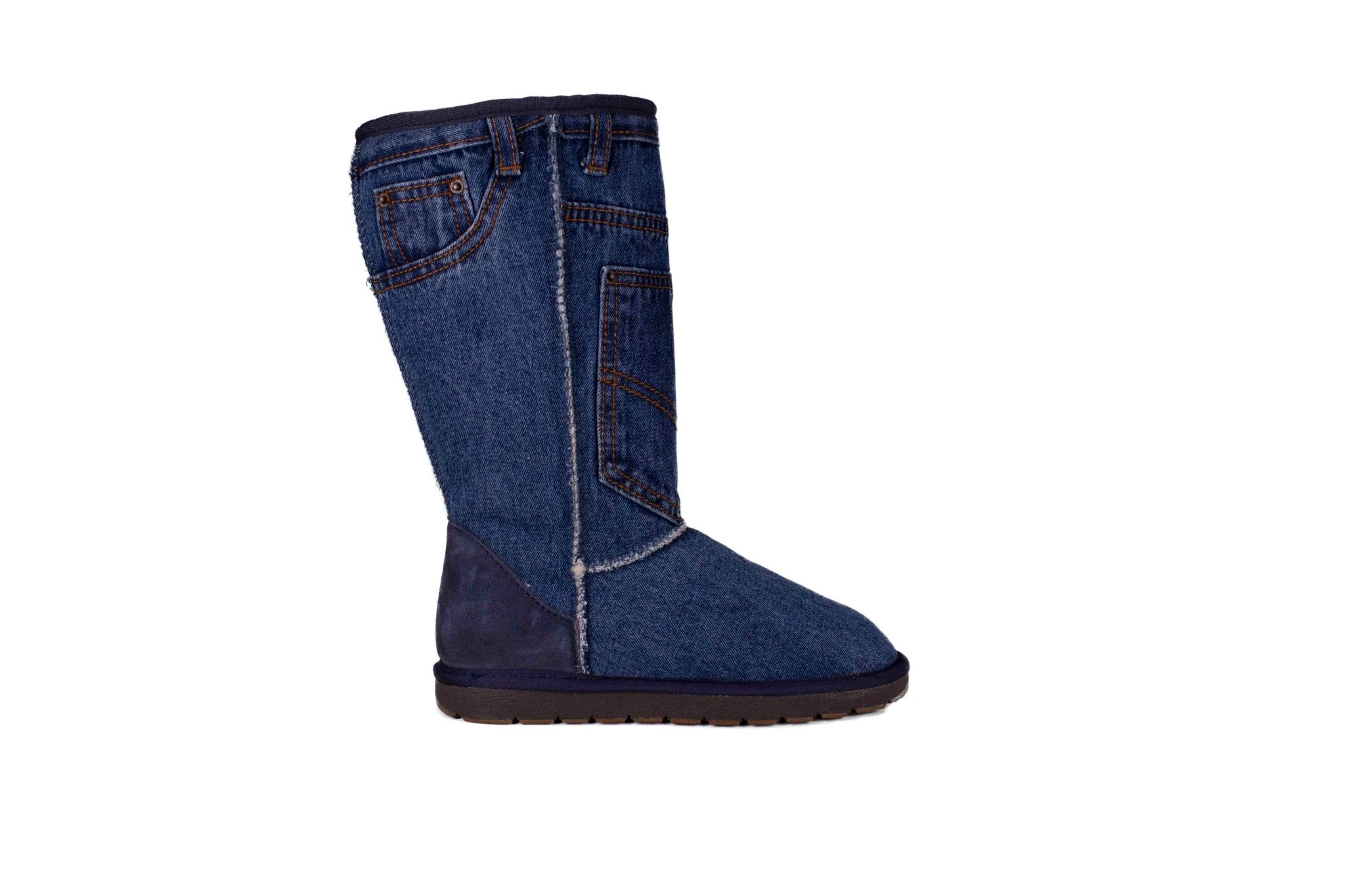 Denim Tall Boots - SHEARERS UGG