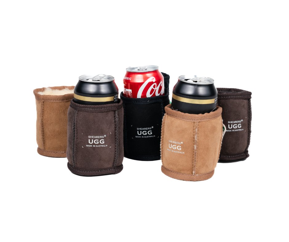 Sheepskin Stubby Holder - SHEARERS UGG